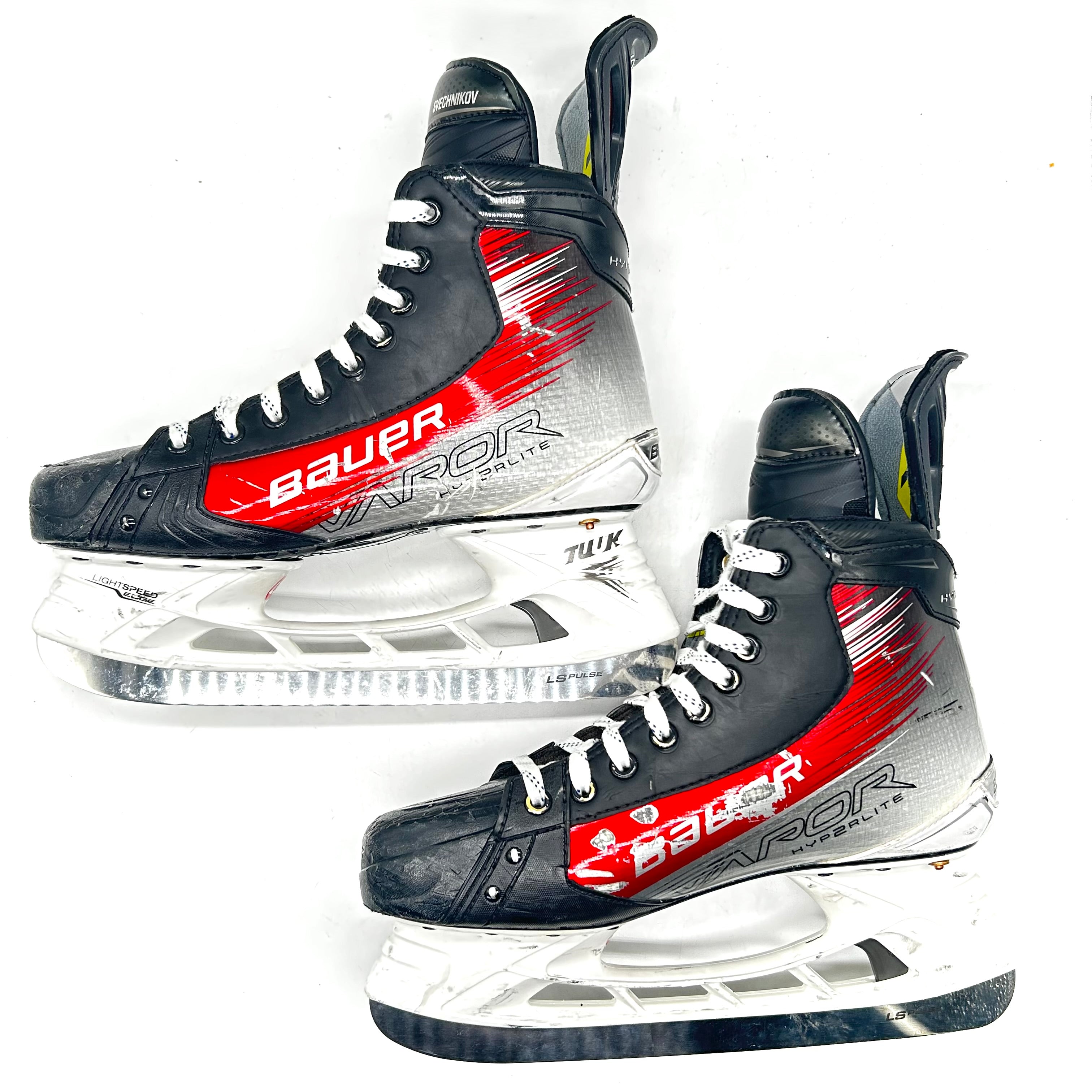 Bauer Vapor Hyperlite 2 - Patins NHL Pro Stock d'occasion - Andrei Svechnikov - Taille 9.25D